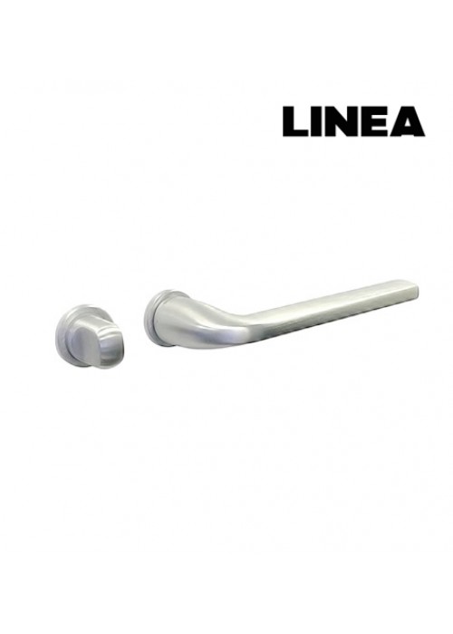 Профиль Дорс Дверная ручка LINEA WC на розетках Minimal
