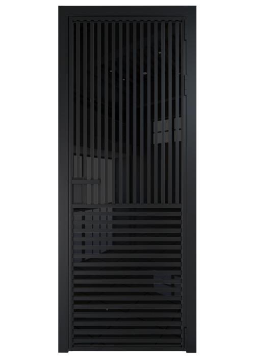 Профиль Дорс 14AG ЧЕРНЫЙ МАТОВЫЙ