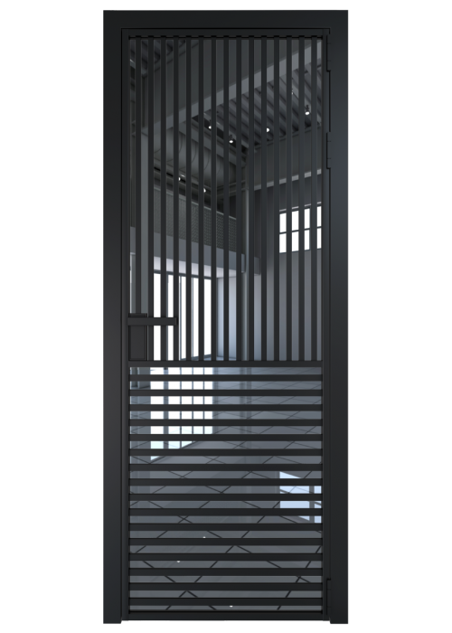 Профиль Дорс 14AG ЧЕРНЫЙ МАТОВЫЙ